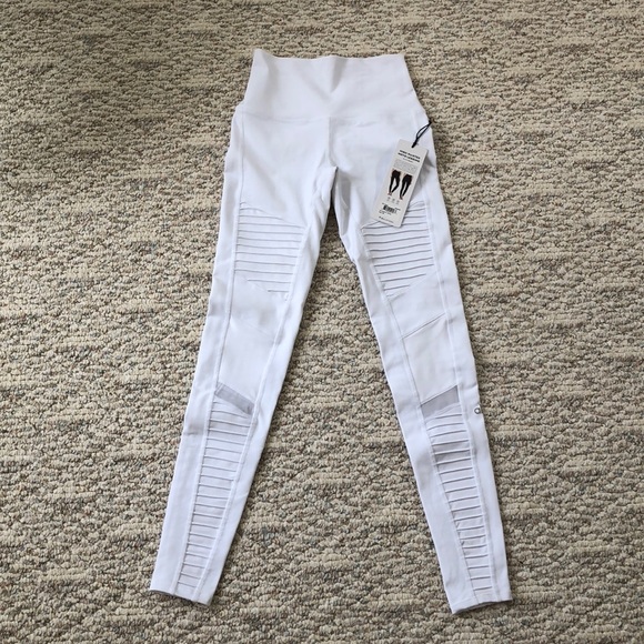 ALO Yoga Pants - ALO Yoga High Waisted Moto Leggings